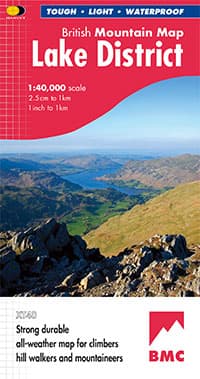 The cover of Harvey Maps British Mountain Map: Lake District map